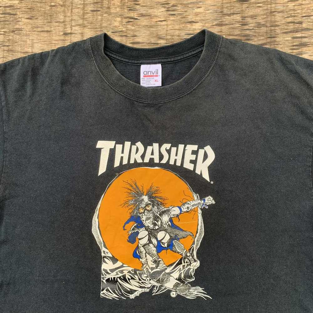 Thrasher × Very Rare × Vintage Vintage 90s Thrash… - image 4