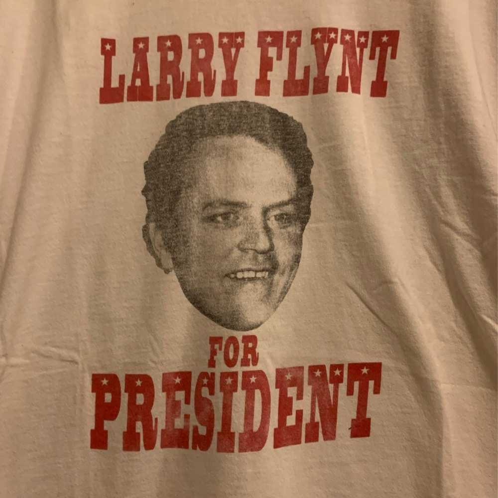 Vintage Larry Flynt Promo Hustler tee - image 2