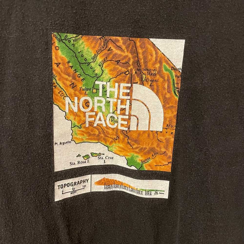 Vintage Rare The North Face Topography Shirt - image 2
