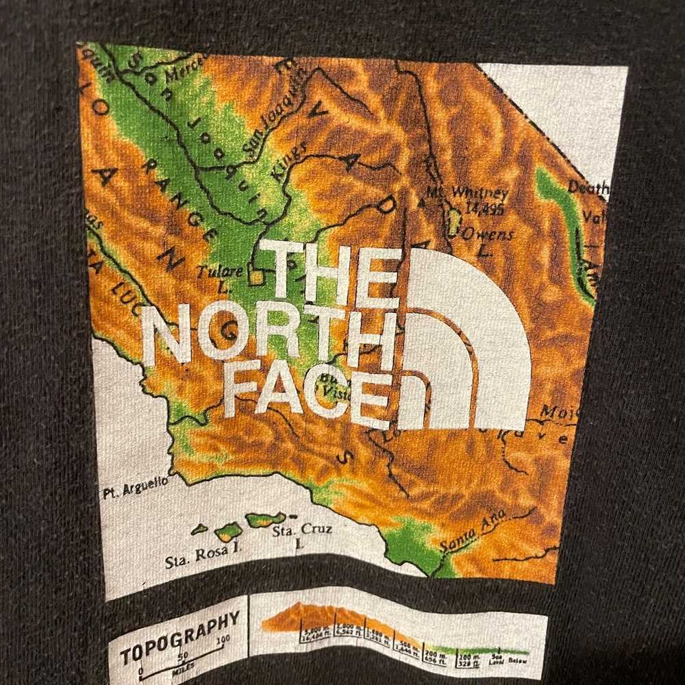 Vintage Rare The North Face Topography Shirt - image 5