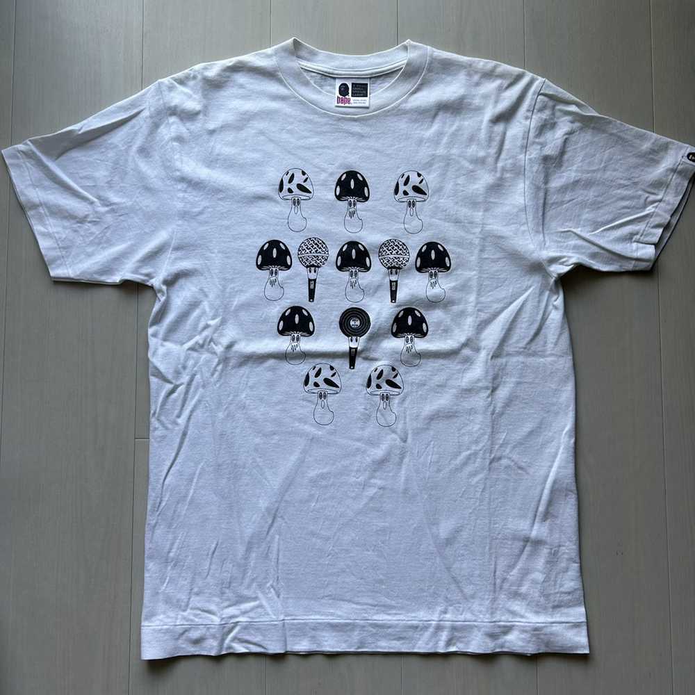 Bape × Japanese Brand Bape Mushroom T-Shirt - image 1