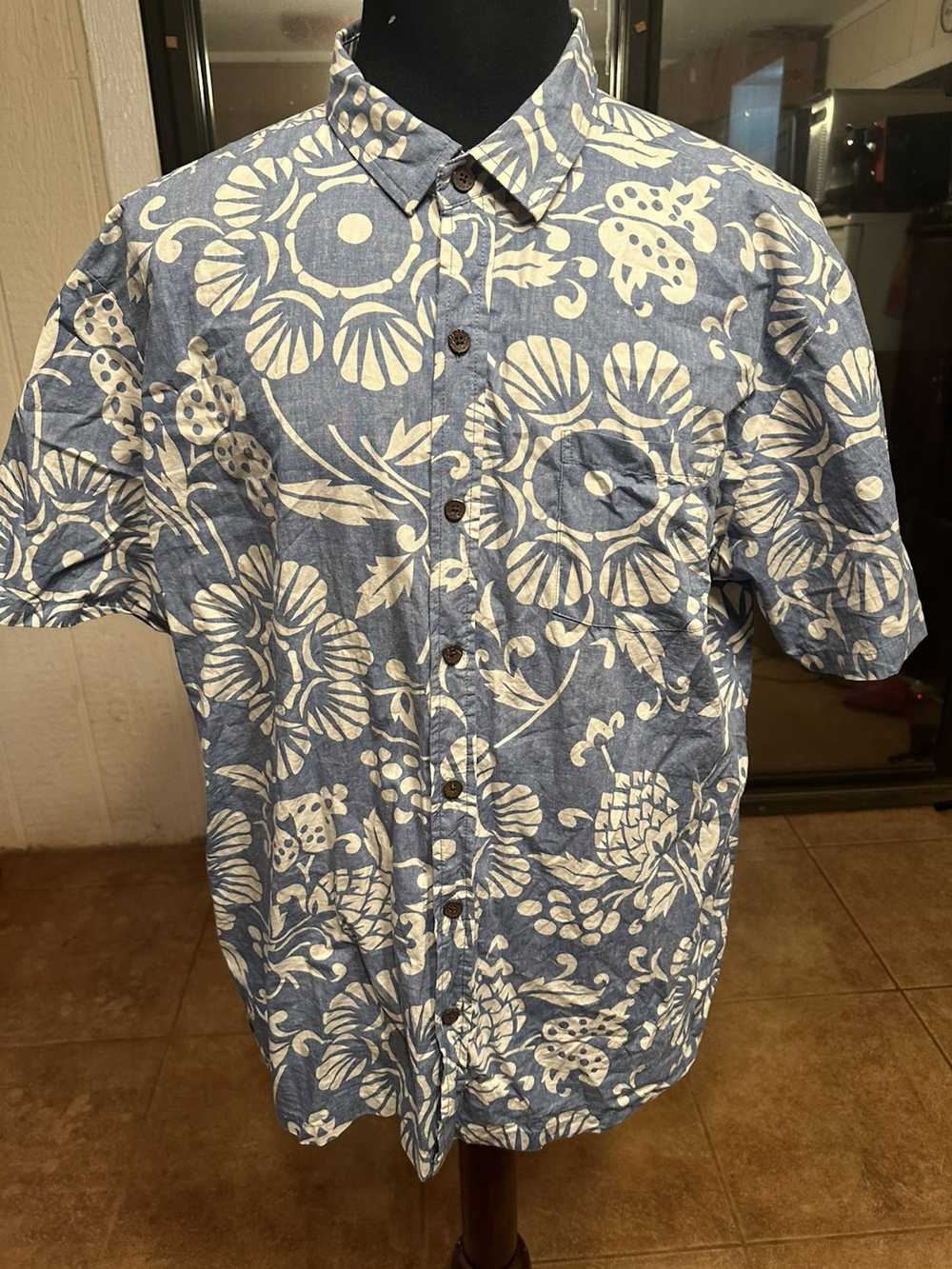 Hawaiian Shirt PreOwned Kahala Hawaiian Print Ful… - image 1