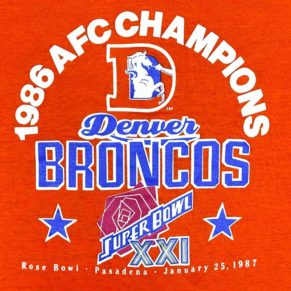 Logo 7 × NFL × Vintage Vintage Logo 7 1986 AFC Ch… - image 2