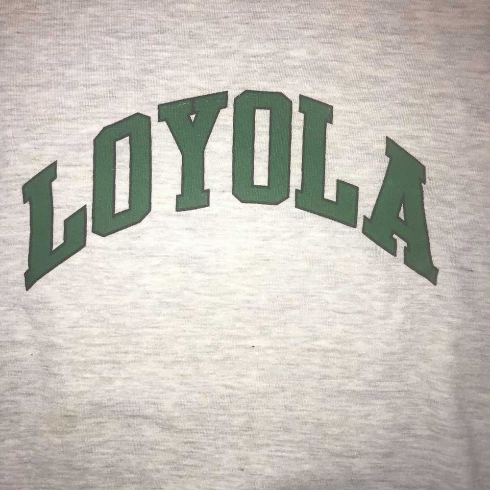 Velva Sheen 1980’s Loyola University Crewneck - image 3