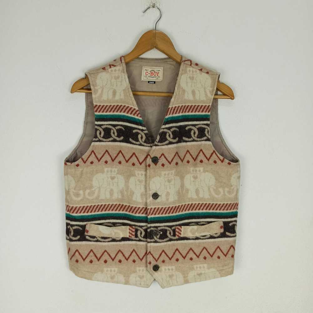 Designer × Japanese Brand × Tracey Vest Vintage J… - image 1