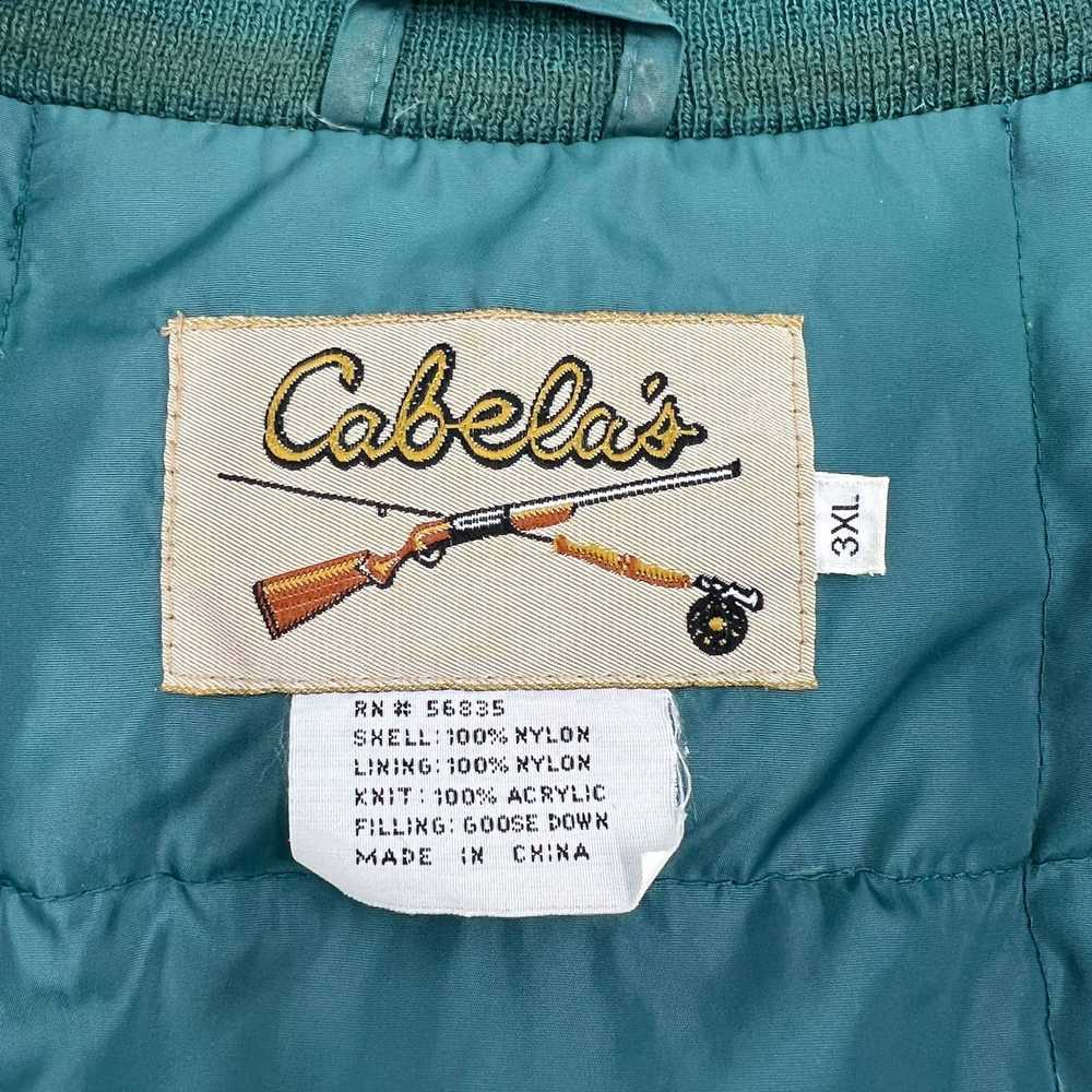 Cabelas Cabela’s Down Puffer Quilted Vest Men's N… - image 2