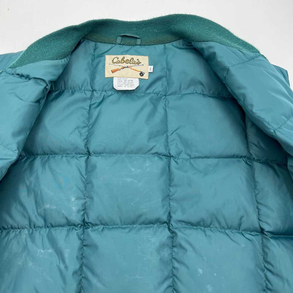 Cabelas Cabela’s Down Puffer Quilted Vest Men's N… - image 4