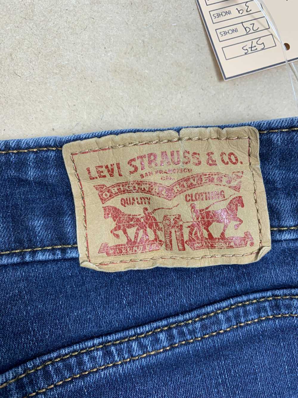 Levi's × Vintage Vintage Levis 575 Mid Rise Skinn… - image 9