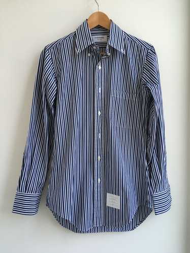 Thom Browne Yarn Dyed Poplin Shirt