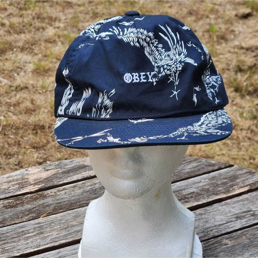 Obey OBEY Death Touch Print Cap - image 3