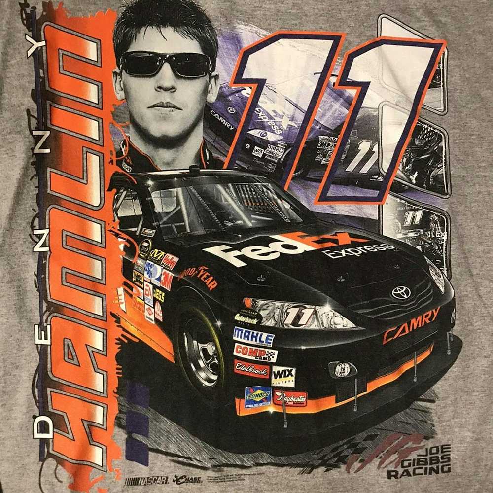 NASCAR 2013 NASCAR Denny Hamlin Long Sleeve big g… - image 2