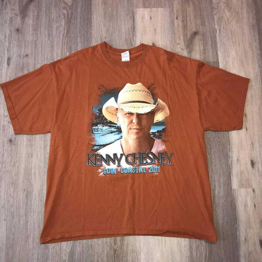 Gildan 1993 Kenny Chesney Going Costal 2011 Tour … - image 1