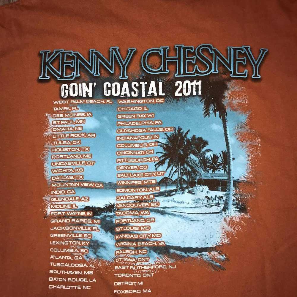 Gildan 1993 Kenny Chesney Going Costal 2011 Tour … - image 4