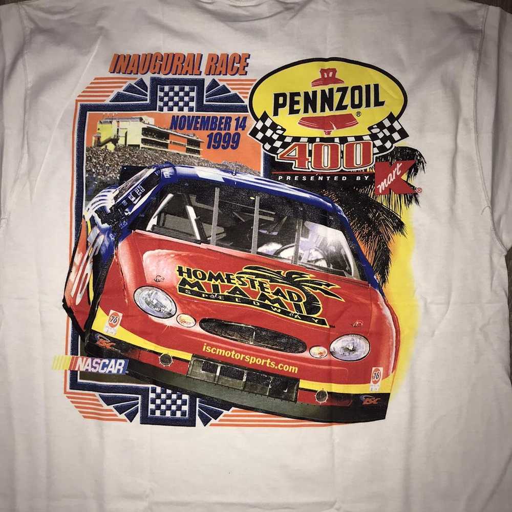 NASCAR 1999 NASCAR Pennzoil 400 T-Shirt - image 2