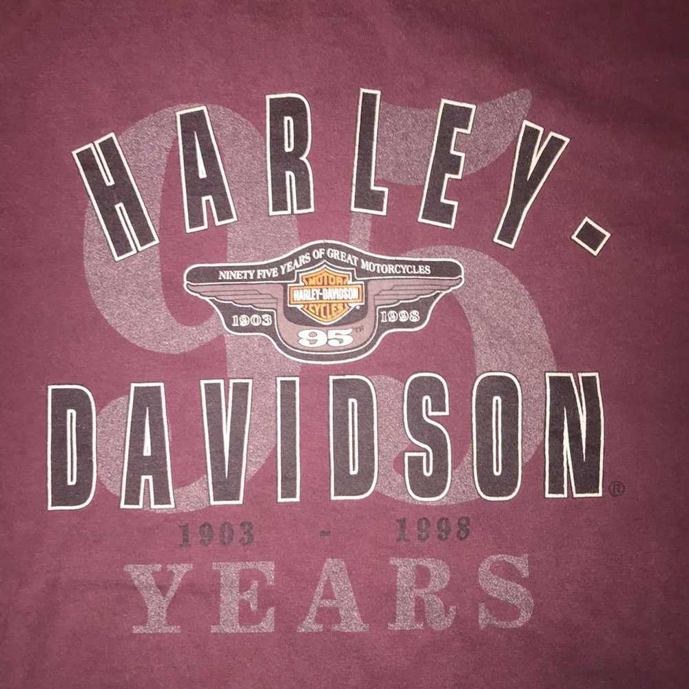 Harley Davidson 1998 Harley Davidson LS T-Shirt - image 2