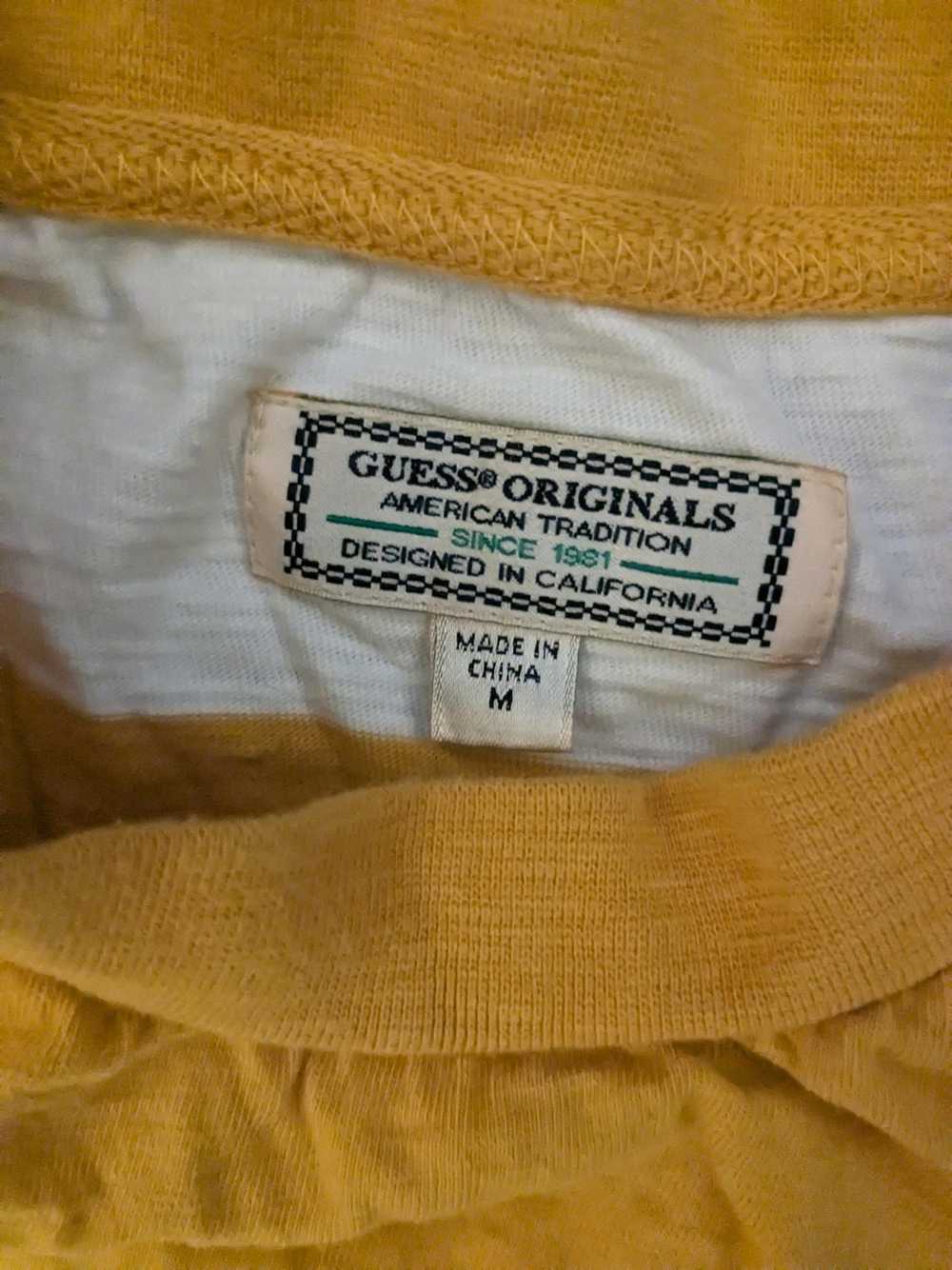 Guess Vintage Y2K Guess Stripped Long Sleeve Tee … - image 2