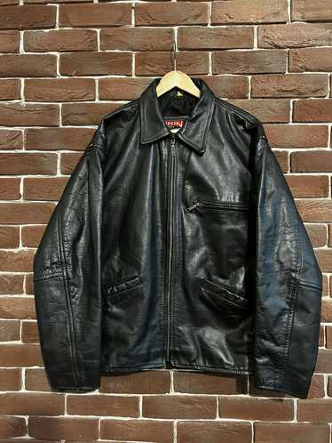 Avant Garde × Leather Jacket × Vintage Rare Vintag