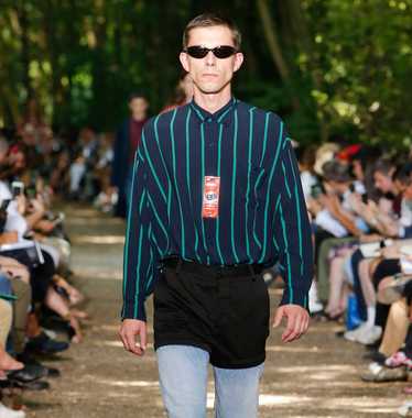 Balenciaga Balenciaga SS18 Runway Shirt - image 1