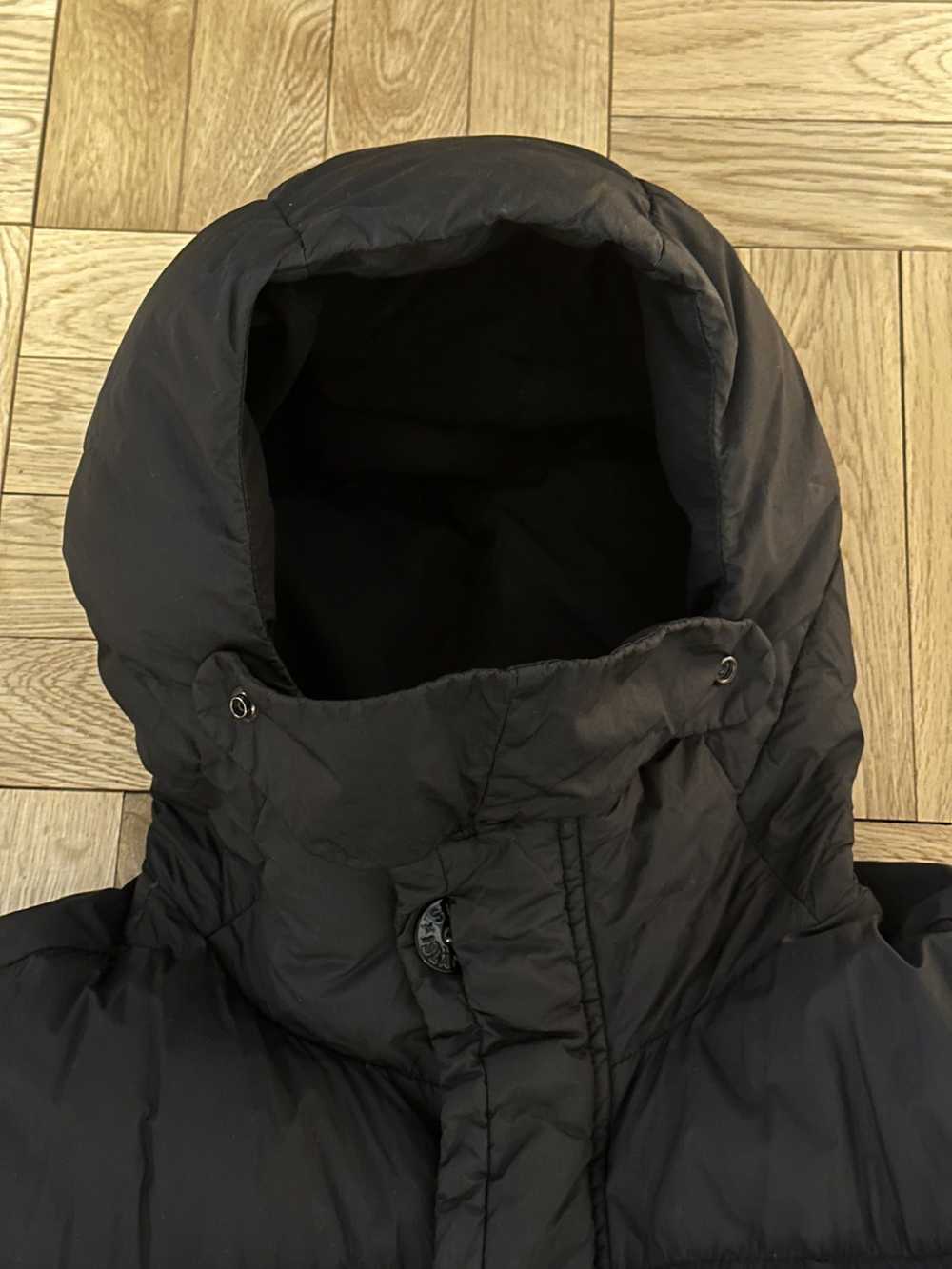 Stone Island Black Crinkle Reps NY Down Jacket - image 4