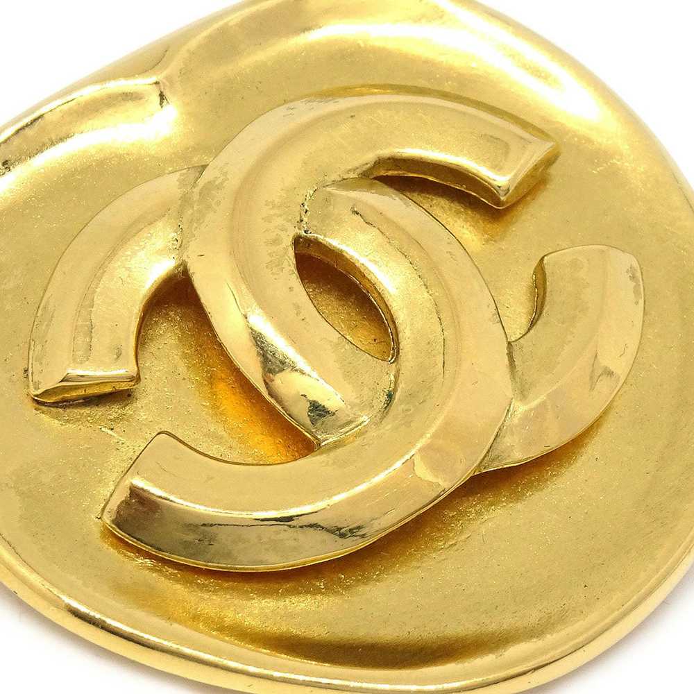 Chanel CHANEL 1996 Brooch Pin Gold 13247 - image 2