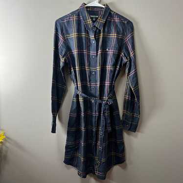 Toad&Co Flannel Shirtdress: Plaiditude