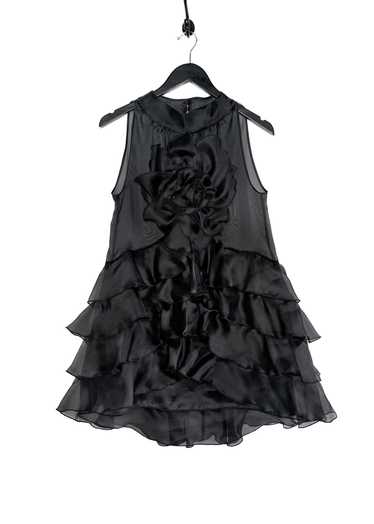 Other Anne Fontaine Black Silk Layered Sleeveless 