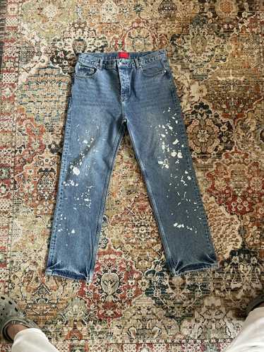 Fugazi Fugazi Chain Splatter Jeans - image 1