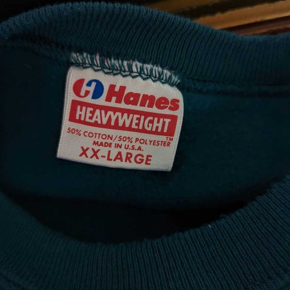 Hanes Vintage 90s Hanes HEAVYWEIGHT Sweatshirt │X… - image 5