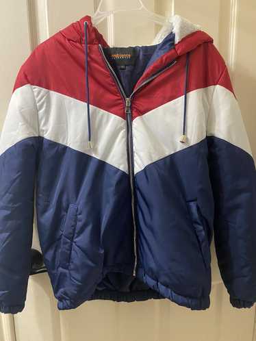 Other Ambiance Outwear Red, White & Blue Jacket