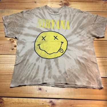 Band Tees × Nirvana × Streetwear Nirvana T shirt - image 1