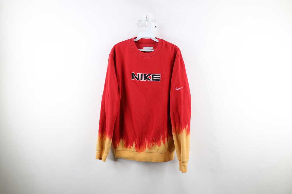 Nike × Vintage Vintage Nike Mini Swoosh Fire Flam… - image 1