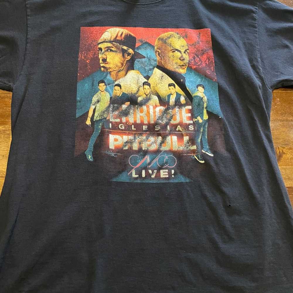 Pitbull / Enrique concert shirt - image 1