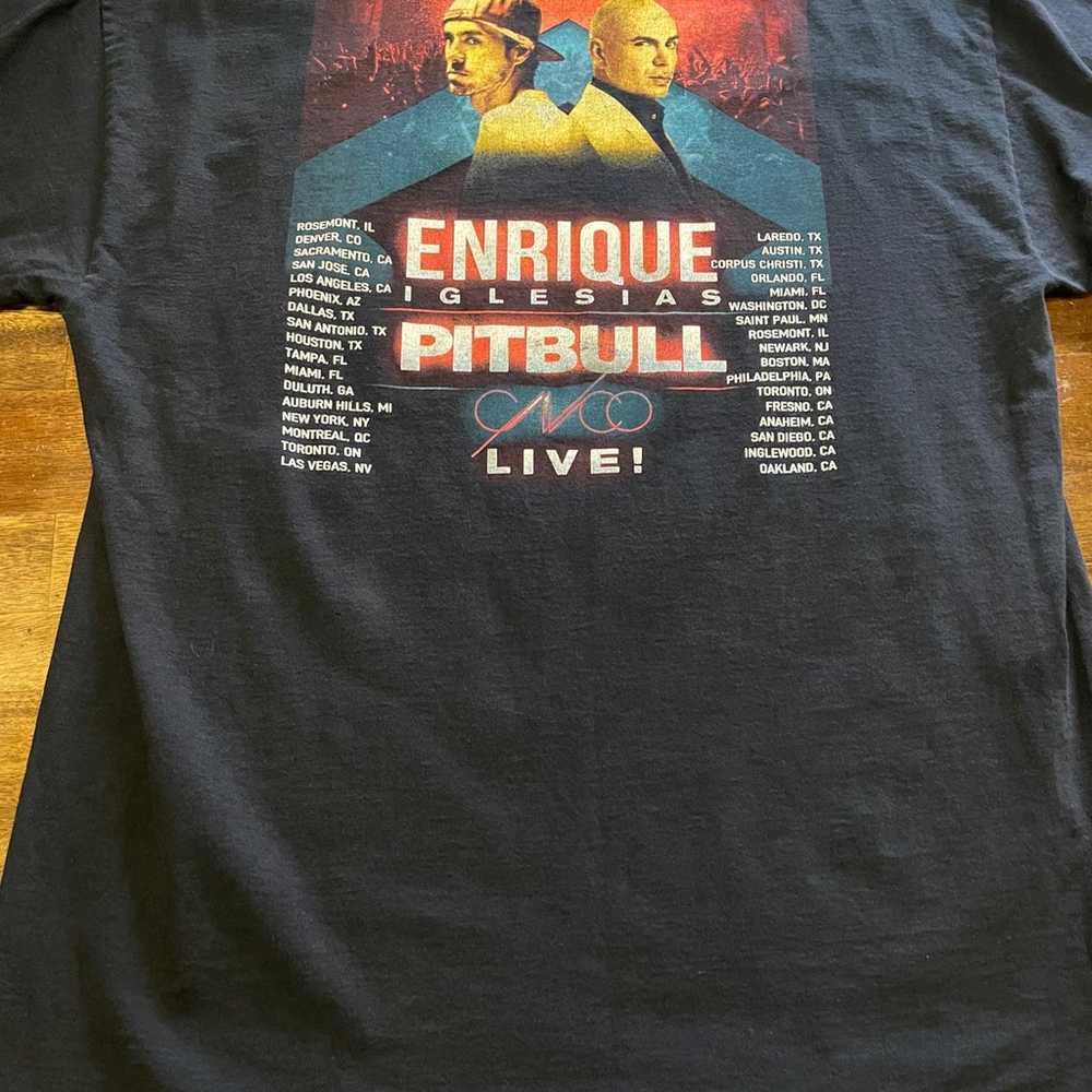 Pitbull / Enrique concert shirt - image 3