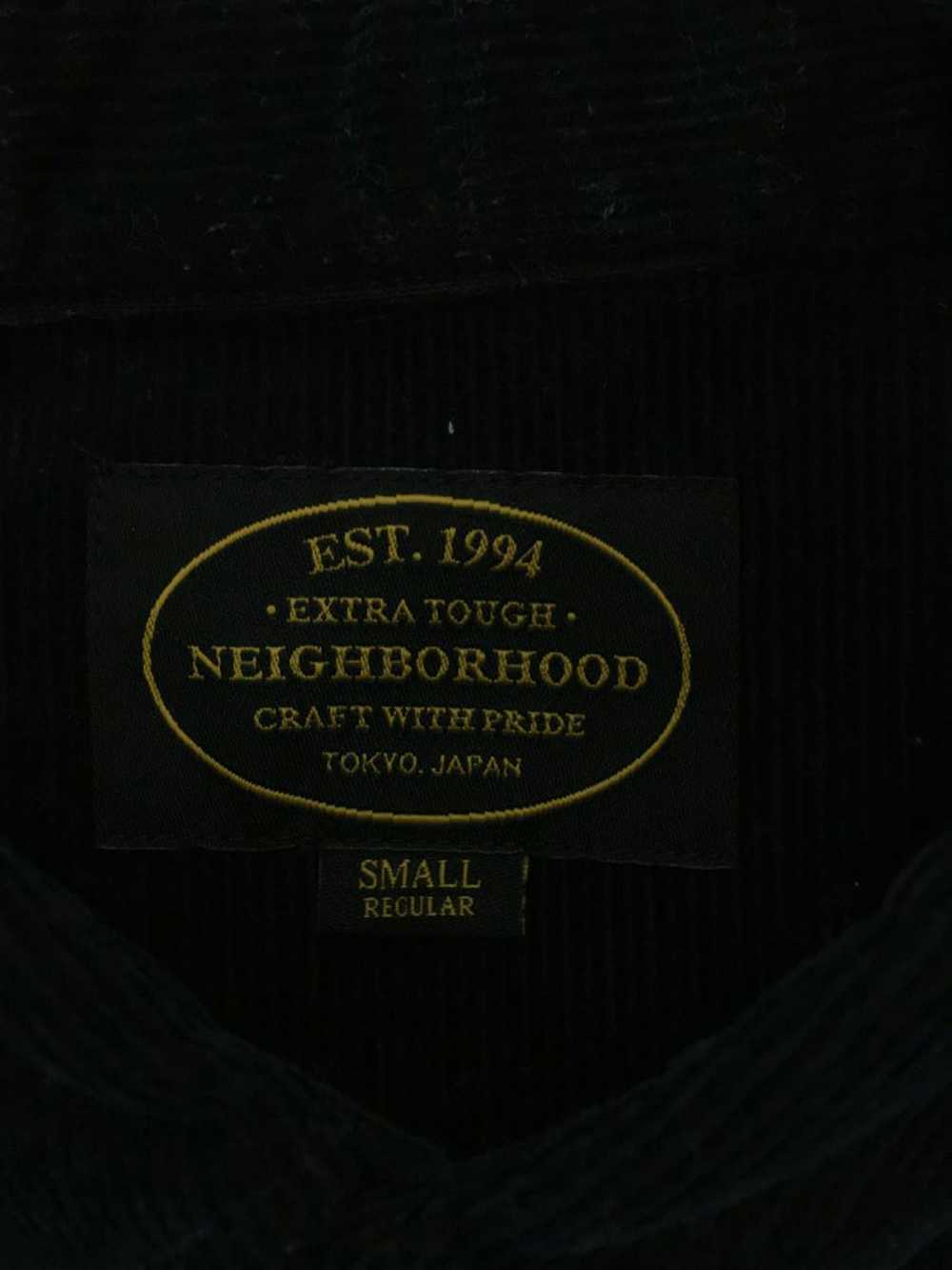 Neighborhood Shirt Long sleeve Cotton Corduroy Bu… - image 4