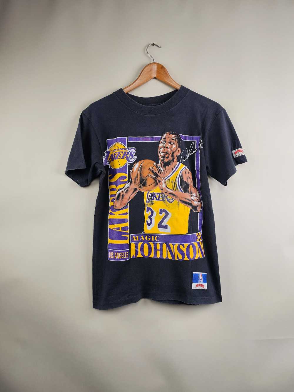 L.A. Lakers × NBA × Vintage 90s LA Lakers Magic J… - image 1