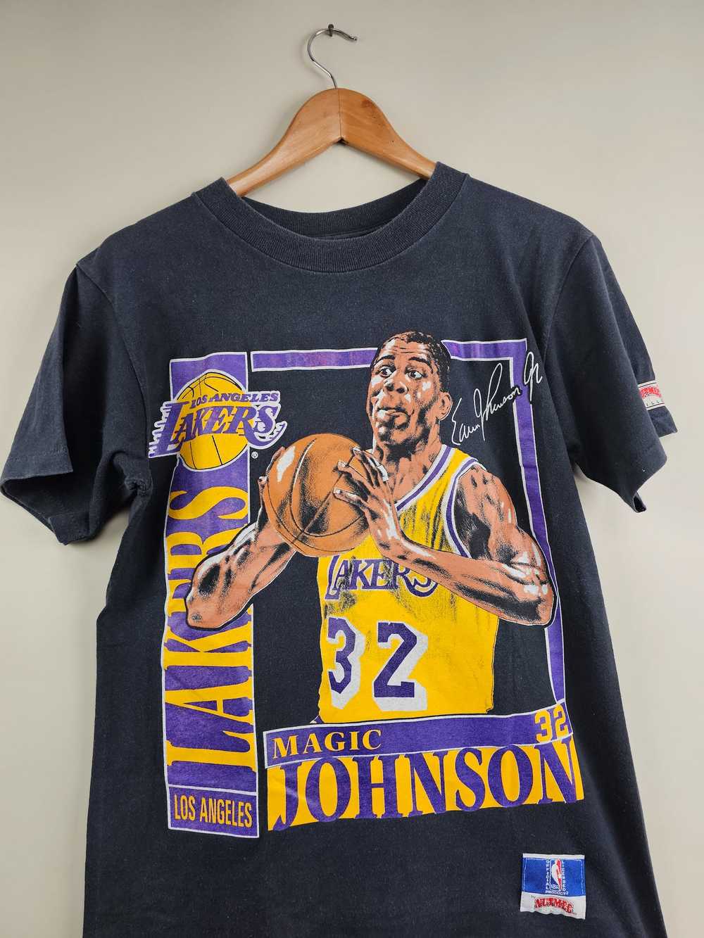 L.A. Lakers × NBA × Vintage 90s LA Lakers Magic J… - image 2