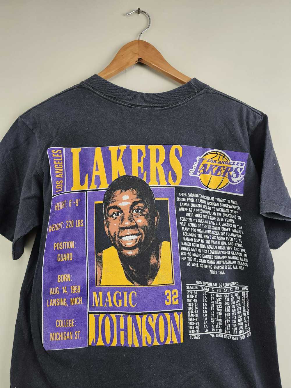 L.A. Lakers × NBA × Vintage 90s LA Lakers Magic J… - image 6