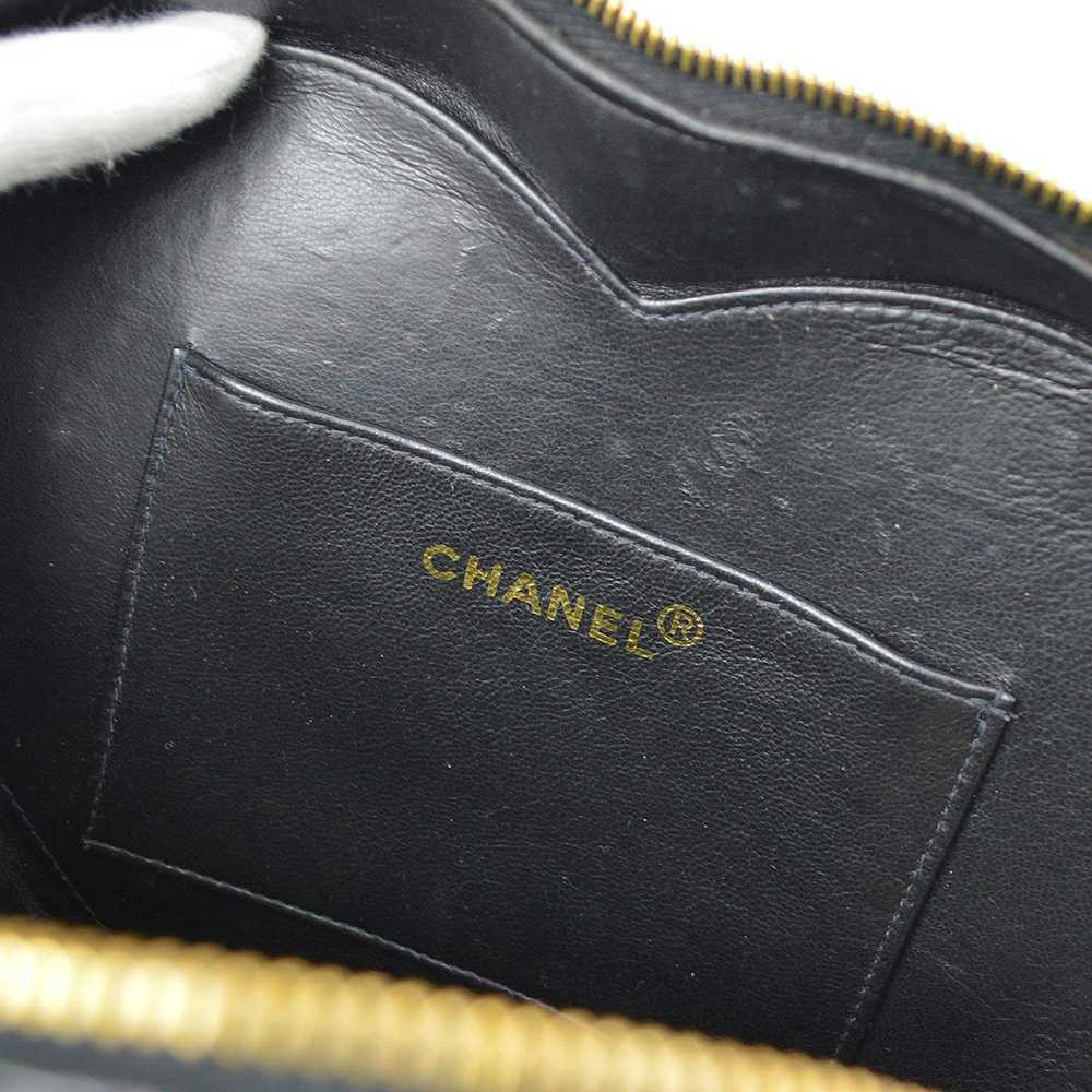 Chanel CHANEL * 1995 Black Patent Leather Heart v… - image 8