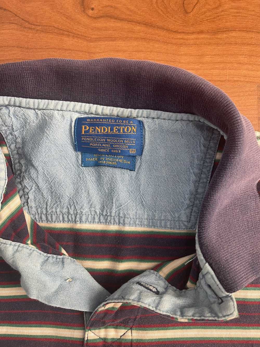 Pendleton Vintage Pendleton stripe polo - image 3