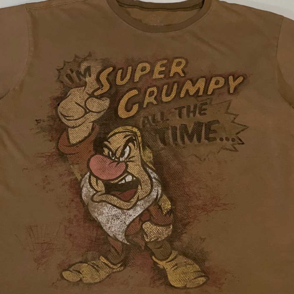 Grumpy All The Time 7 Dwarfs Vintage Mens T Shirt… - image 4