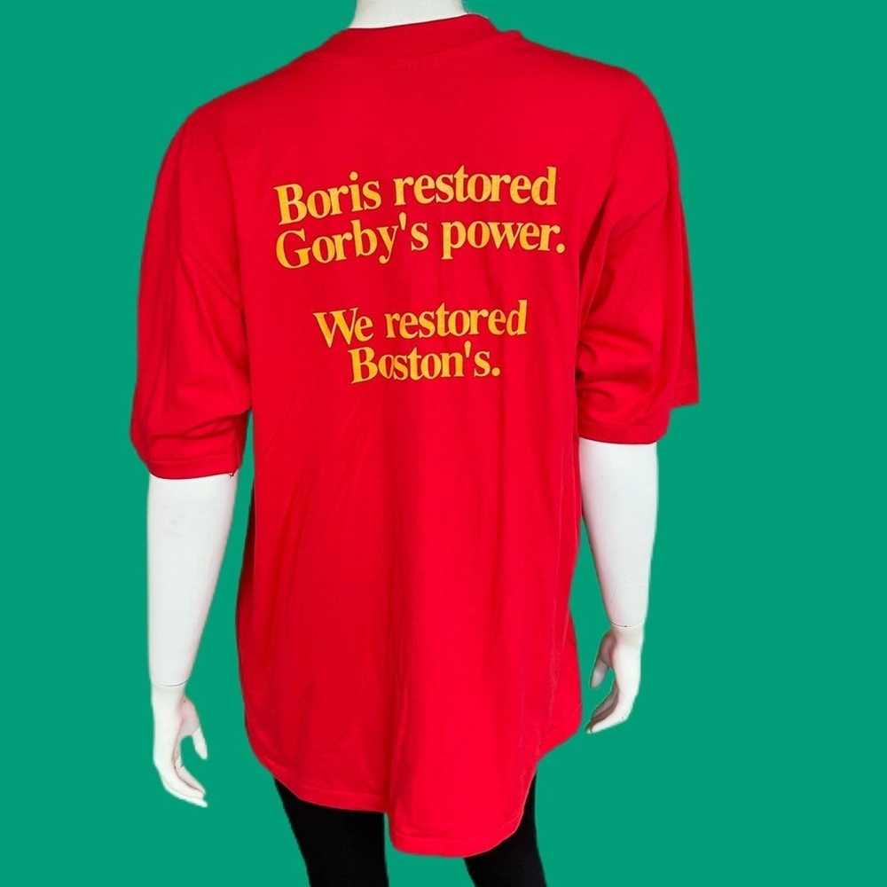 Vintage Single Stitch Hurricane Bob T-Shirt - image 4