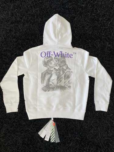Off-White Off-White Pencil Kiss Horror Hoodie