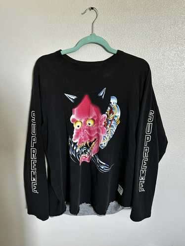 Supreme 22aw demon raglan - Gem