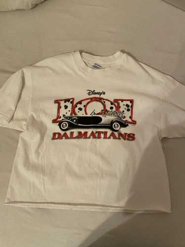 Rare Vintage DISNEY 101 Dalmatians Dog Ringer LS T Shirt 90s 2000s Walt  Disney