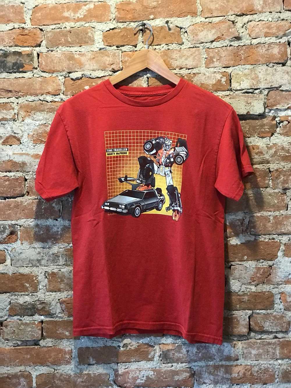 Vintage Back to the future/transformers tee - image 1