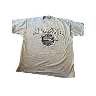 VTG Alaska tee shirt size XL Single Stitch - image 1