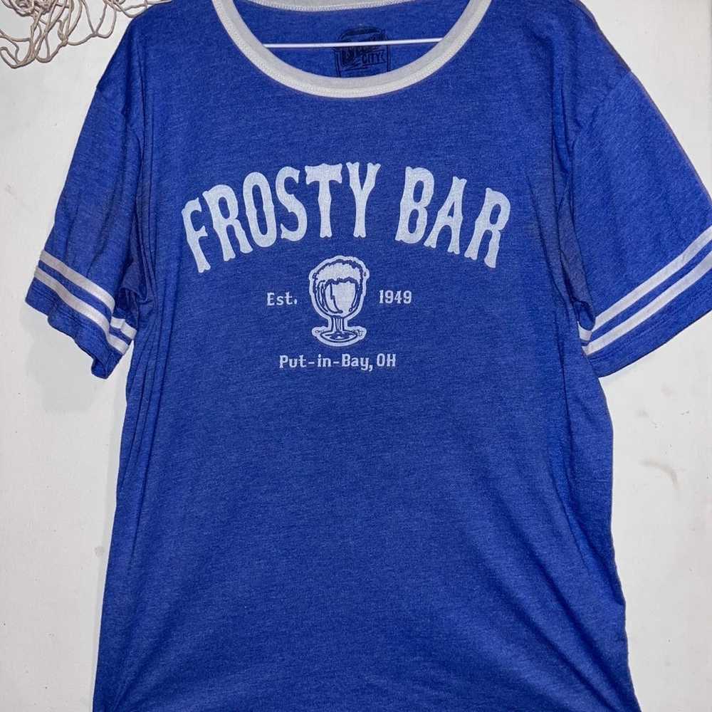 Vtg 80s Frosty Put-In-Bay Ohio Bar T  Shirt a siz… - image 3