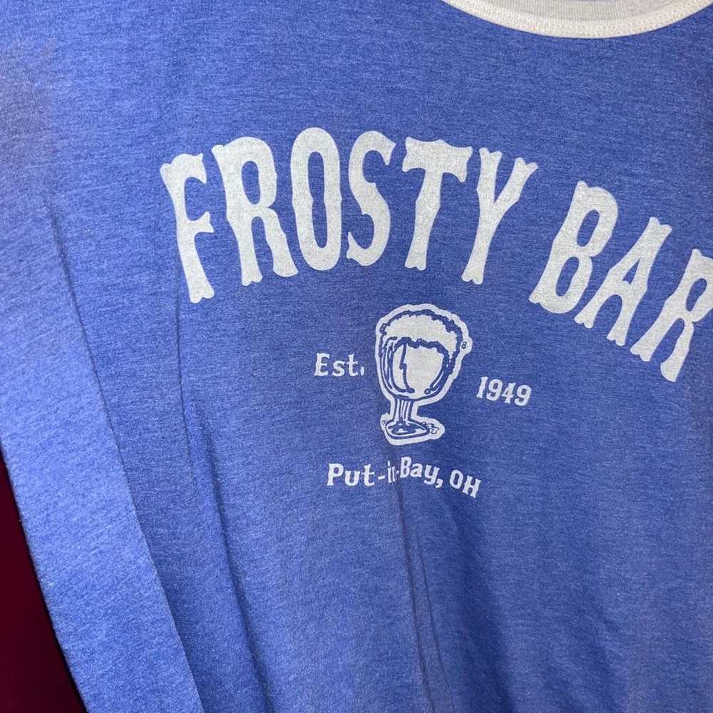 Vtg 80s Frosty Put-In-Bay Ohio Bar T  Shirt a siz… - image 6