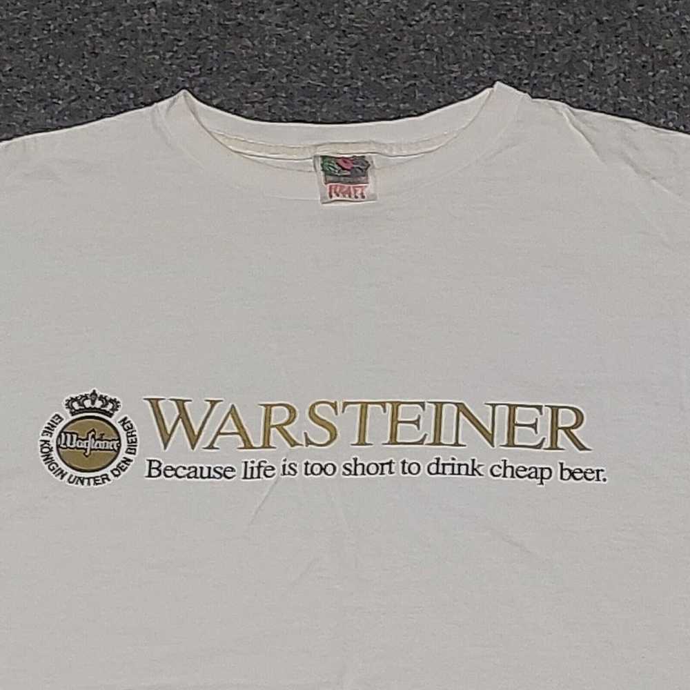 Vintage 2000s Warsteiner Beer Geisen Haus Bar T S… - image 2