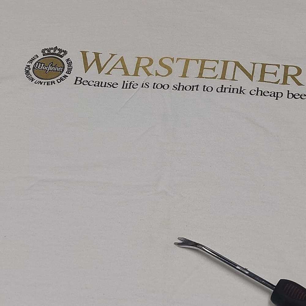 Vintage 2000s Warsteiner Beer Geisen Haus Bar T S… - image 3